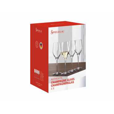 Spiegelau 4pc Champagne Glass Set - 270ml