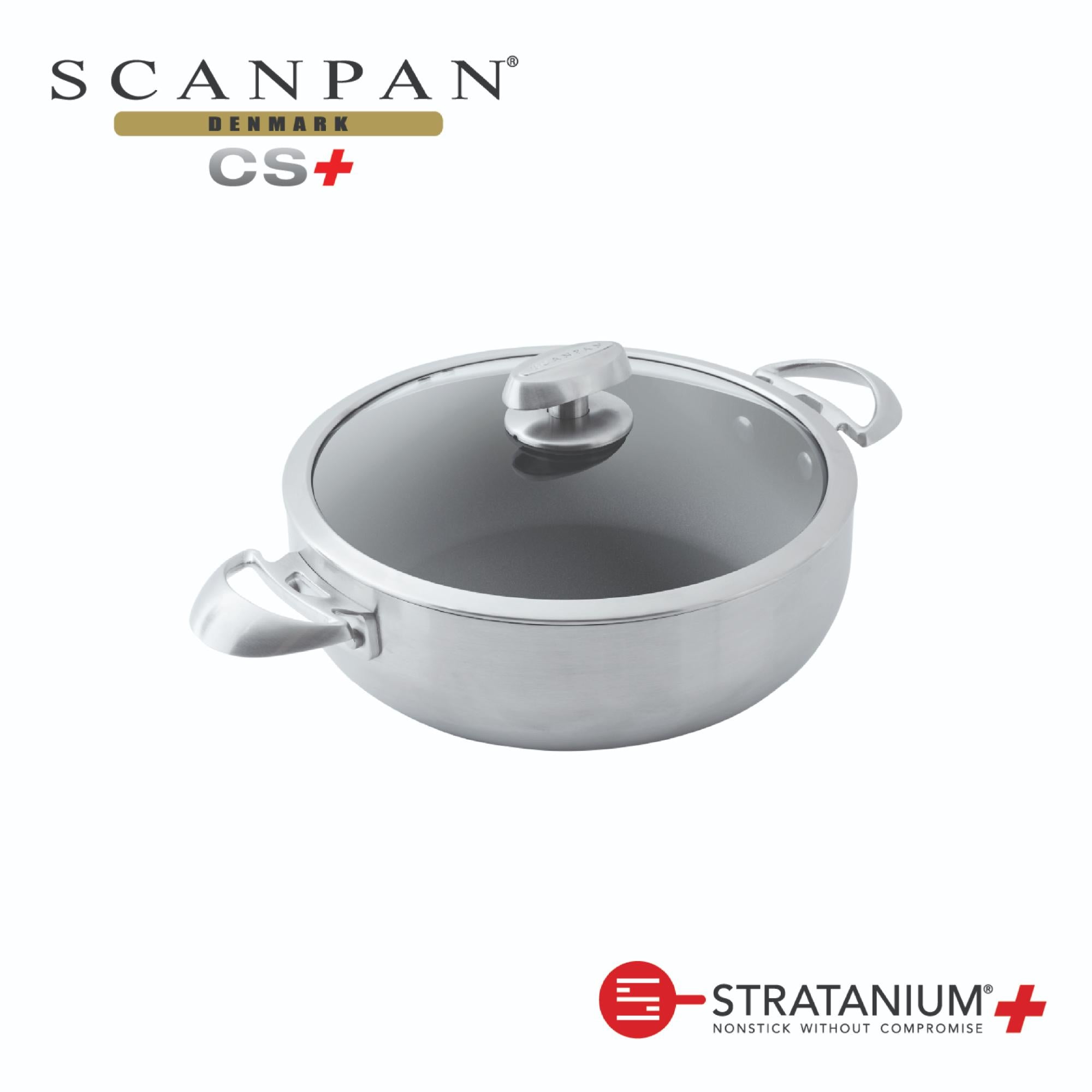 Scanpan CS+ Covered Braiser - 26cm/3.7L