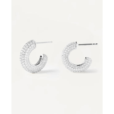 King Silver Earrings