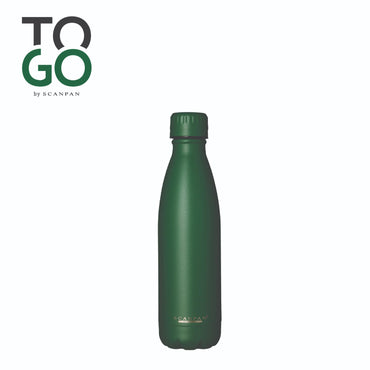 Scanpan To Go Bottle in Dark Green - 500ml