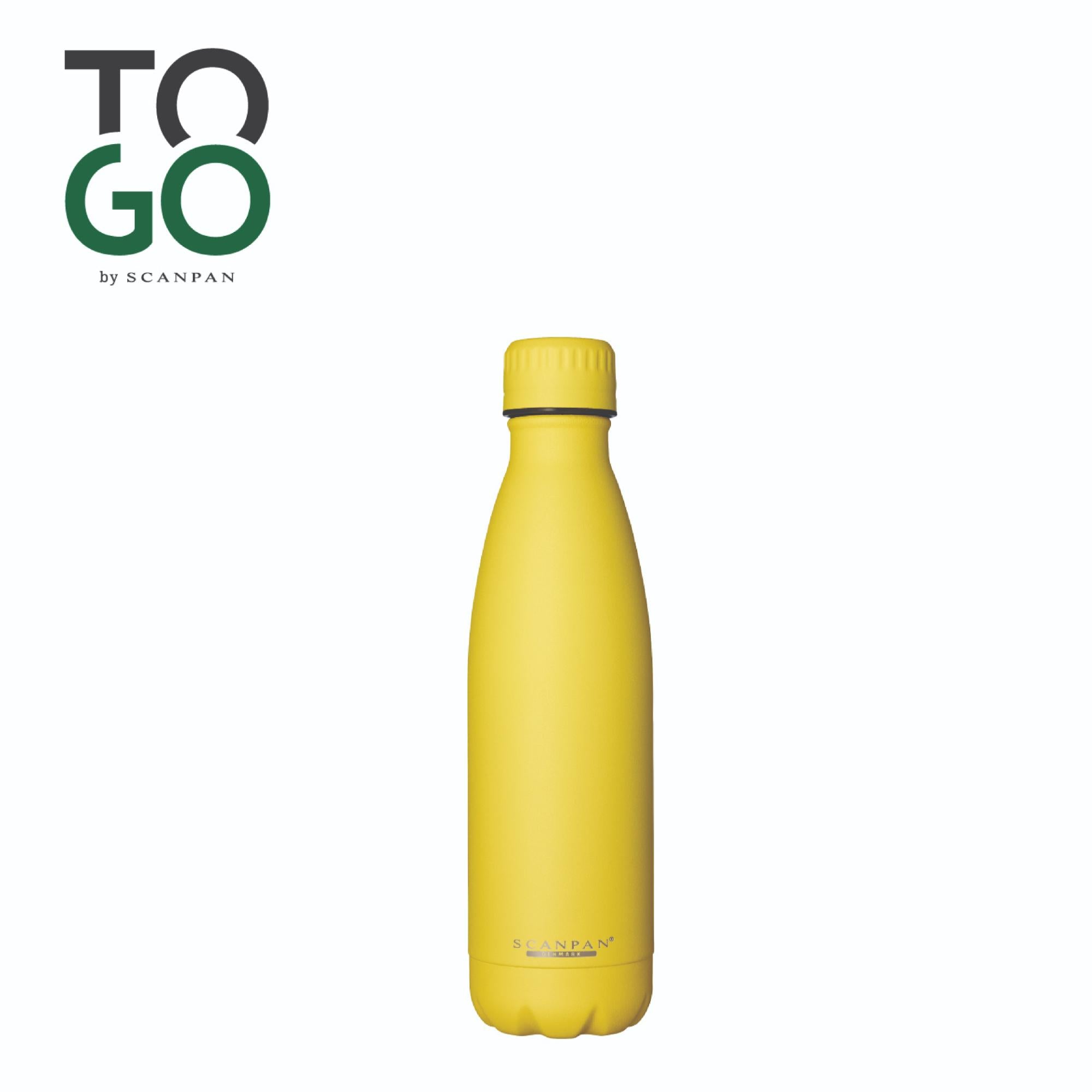 Scanpan To Go Bottle in Primrose Yellow - 500ml