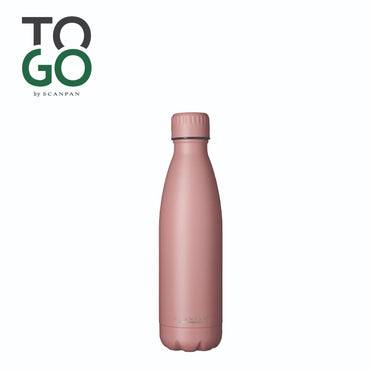 Scanpan To Go Bottle in Ash Rose - 500ml