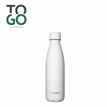 Scanpan To Go Bottle in White - 500ml