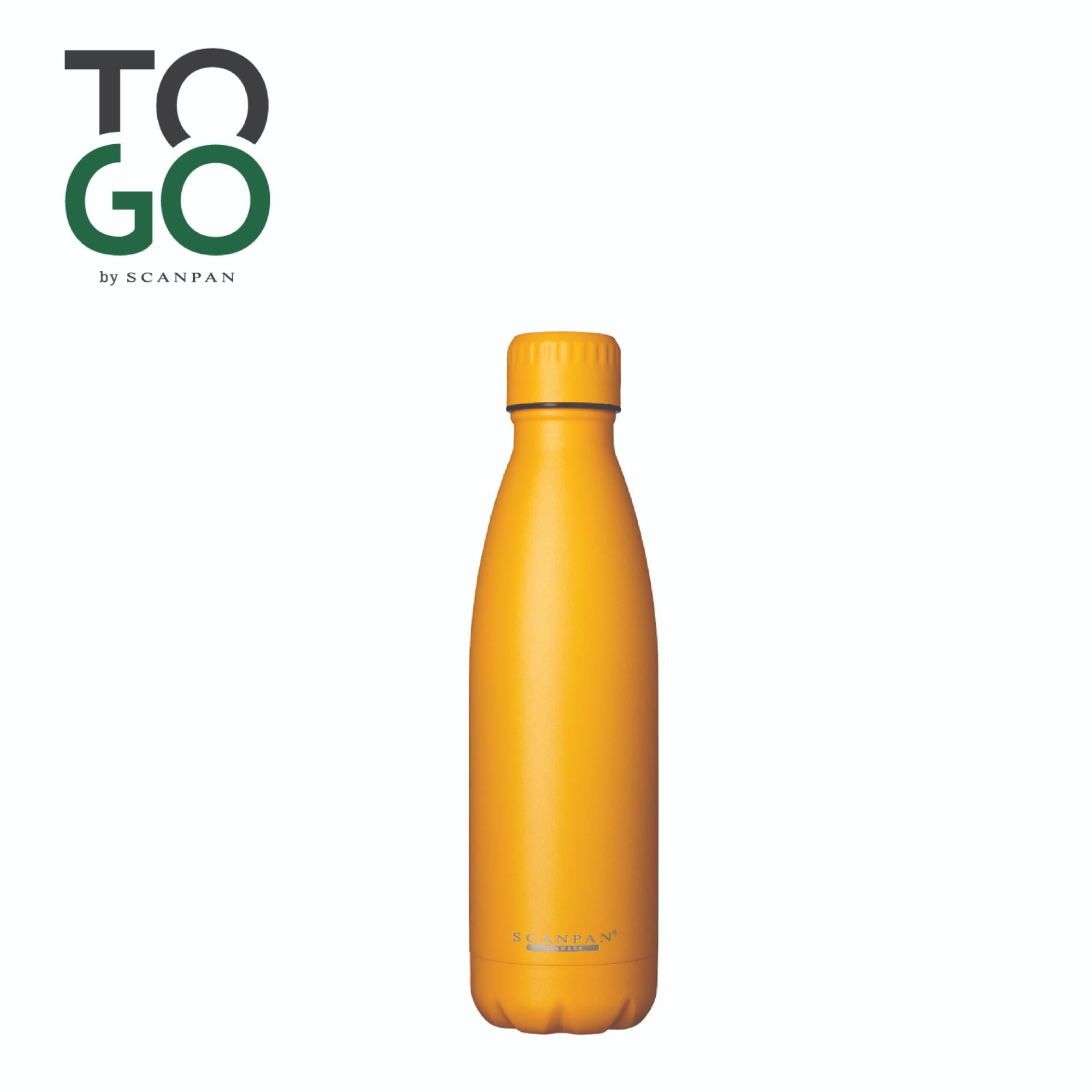 Scanpan To Go Bottle in Golden Yellow - 500ml