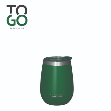 Scanpan Vacuum Tumbler in Forest Green - 300ml