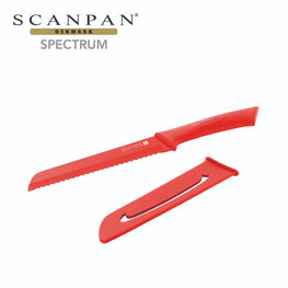 Scanpan Bread Knife in Red - 18cm