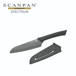 Scanpan Santoku Knife in Black - 14cm