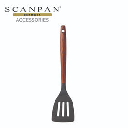 Scanpan Fry Pan Turner, Silicone/Carbonized Ash - 31cm