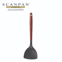 Scanpan Wok Turner, Silicone/Carbonized Ash - 31cm