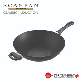 Scanpan Classic Induction Wok - 32cm 