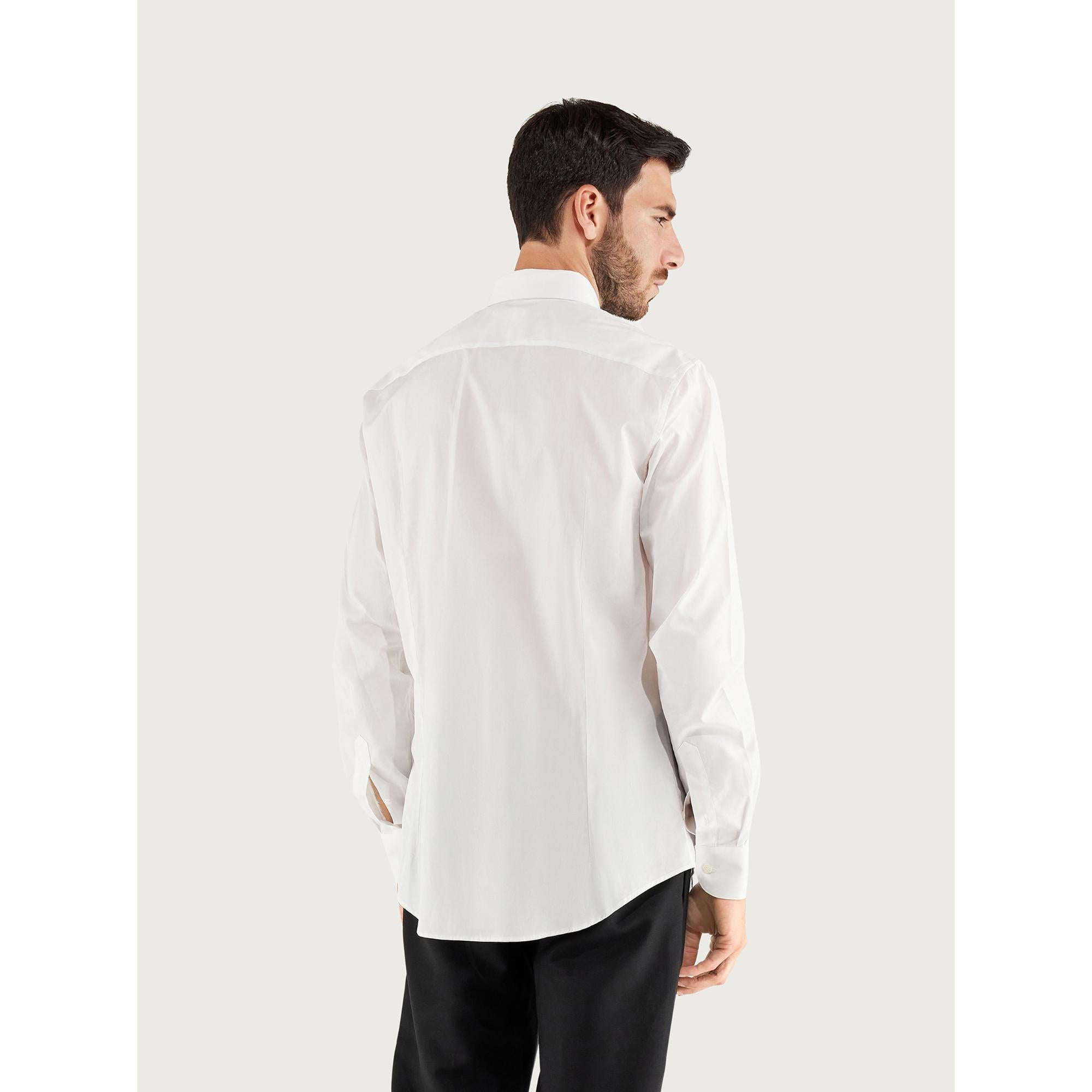 Men Sporty Shirt - White