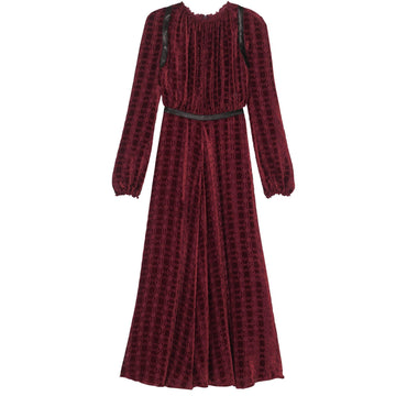 Autres Lignes Dress - Burgundy