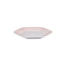 Snow Ring Plate 19cm - Shell Pink