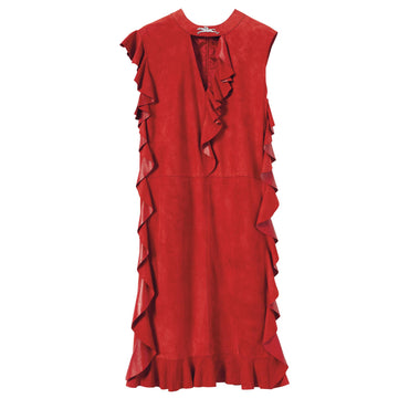 Prêt à Porter Cuir Dress - Red Kiss