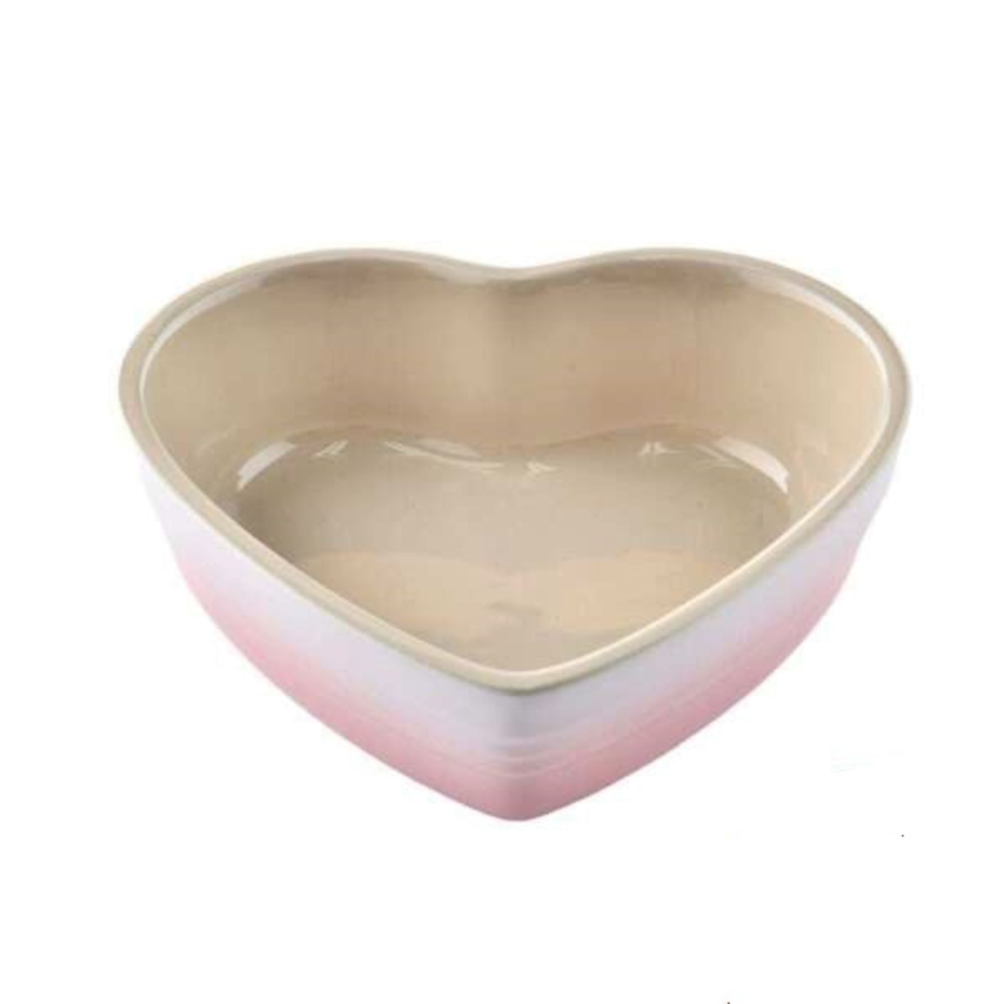 Heart Dish 16cm - Shell Pink