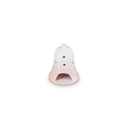 Snow Ring Candle Stand Bell - Shell Pink