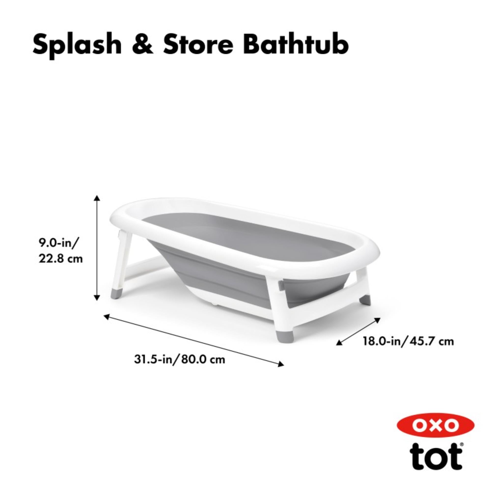 OXO Tot Splash & Store Bathtub