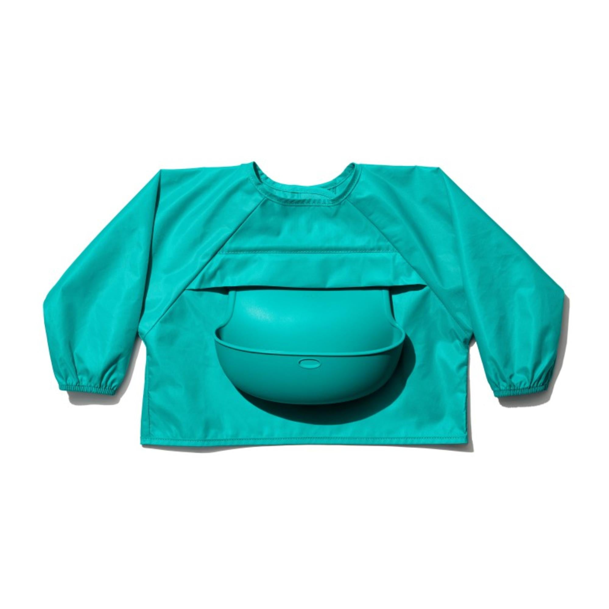 OXO Tot Sleeved Bib - Teal