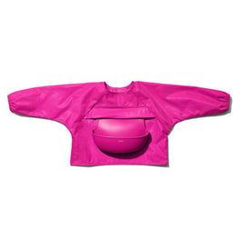 OXO Tot Sleeved Bib - Pink