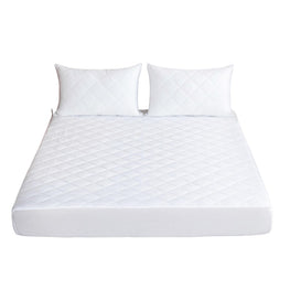 Bellami TERRY Waterproof Bamboo Mattress Protector - White