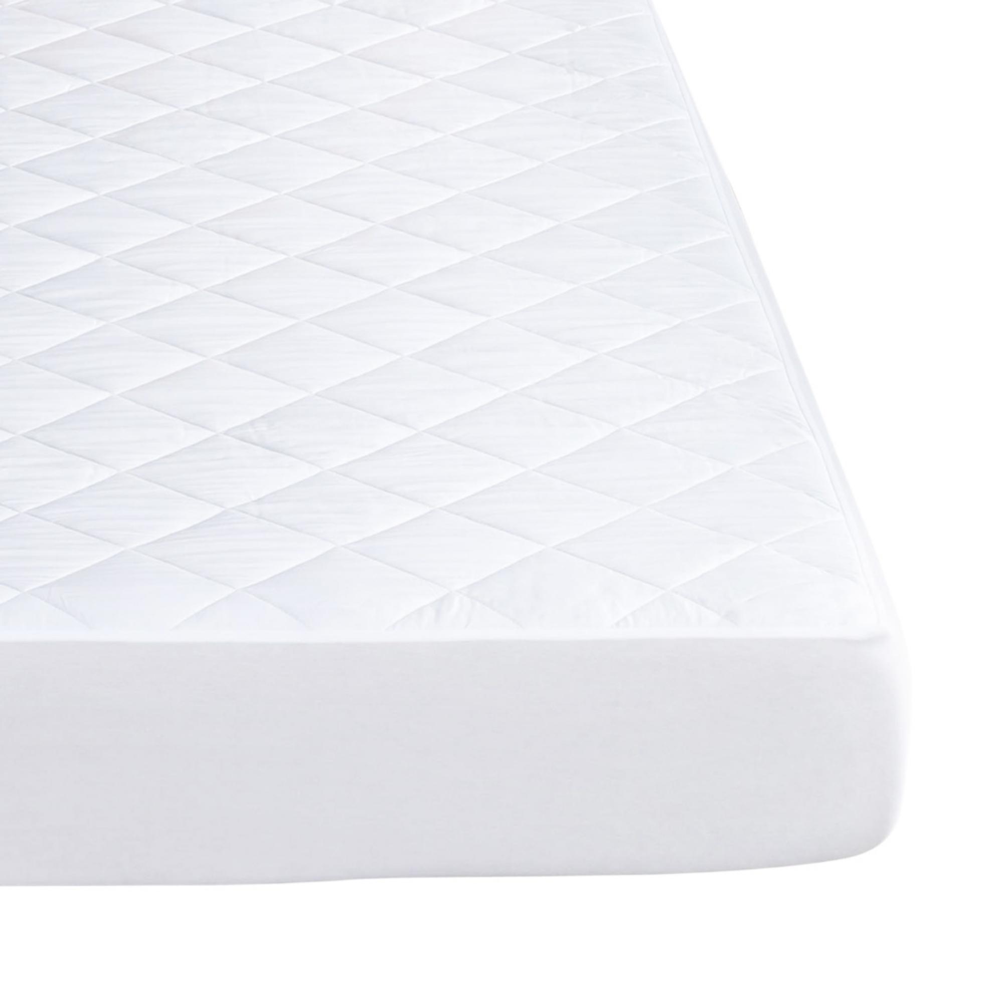 Bellami TERRY Waterproof Bamboo Mattress Protector - White