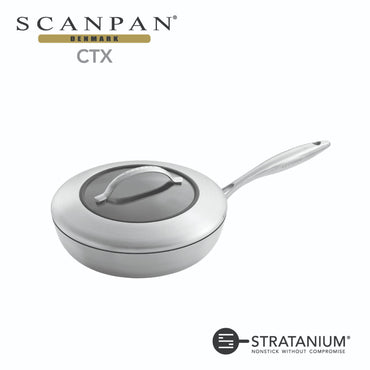 Scanpan CT x Covered Saute Pan - 26cm/2.25L