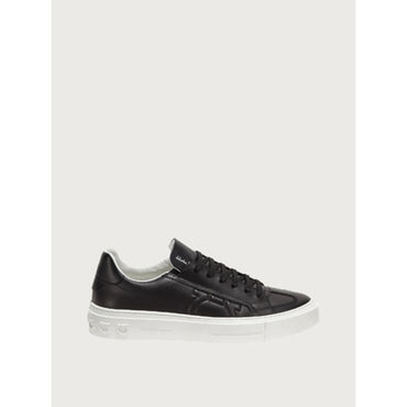 Men Gancini Sneakers [Width: M] - White/Black