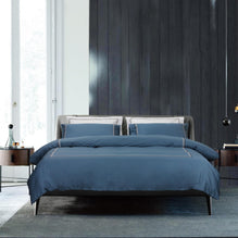 Bellami Suite Chic Speedy 100% Egyptian 1000TC Bed Set - Denim Blue