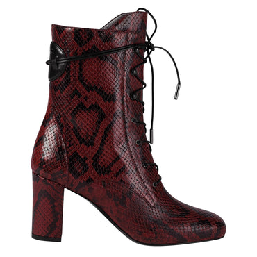 Autres Lignes Ankle Boots - Brandy