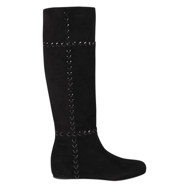 Autres Lignes Flat Boots - Black