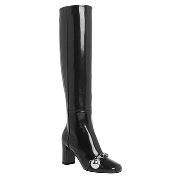 Perles Hight-Heel Boots - Black