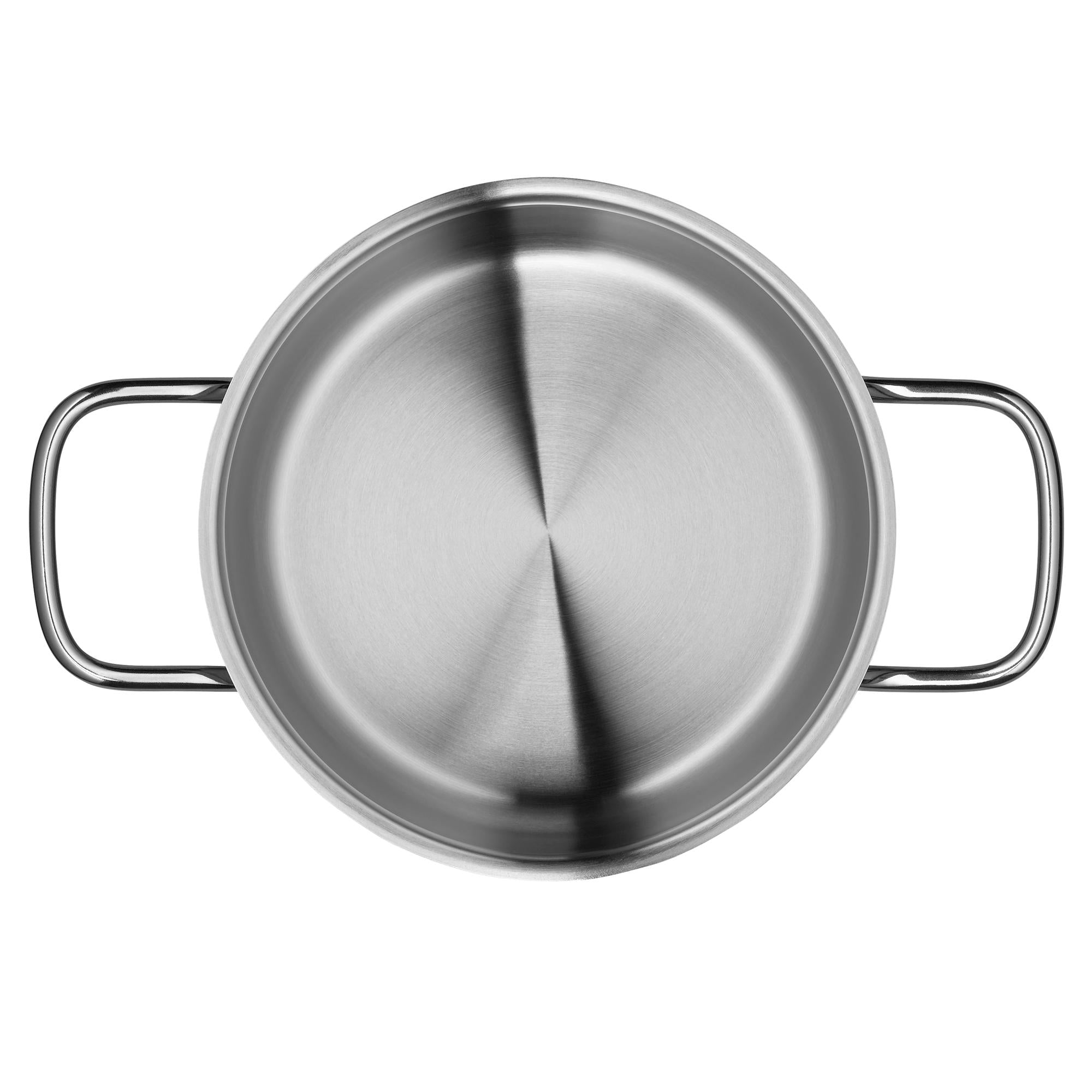 Diadem Plus High Casserole with Glass Lid - 16cm