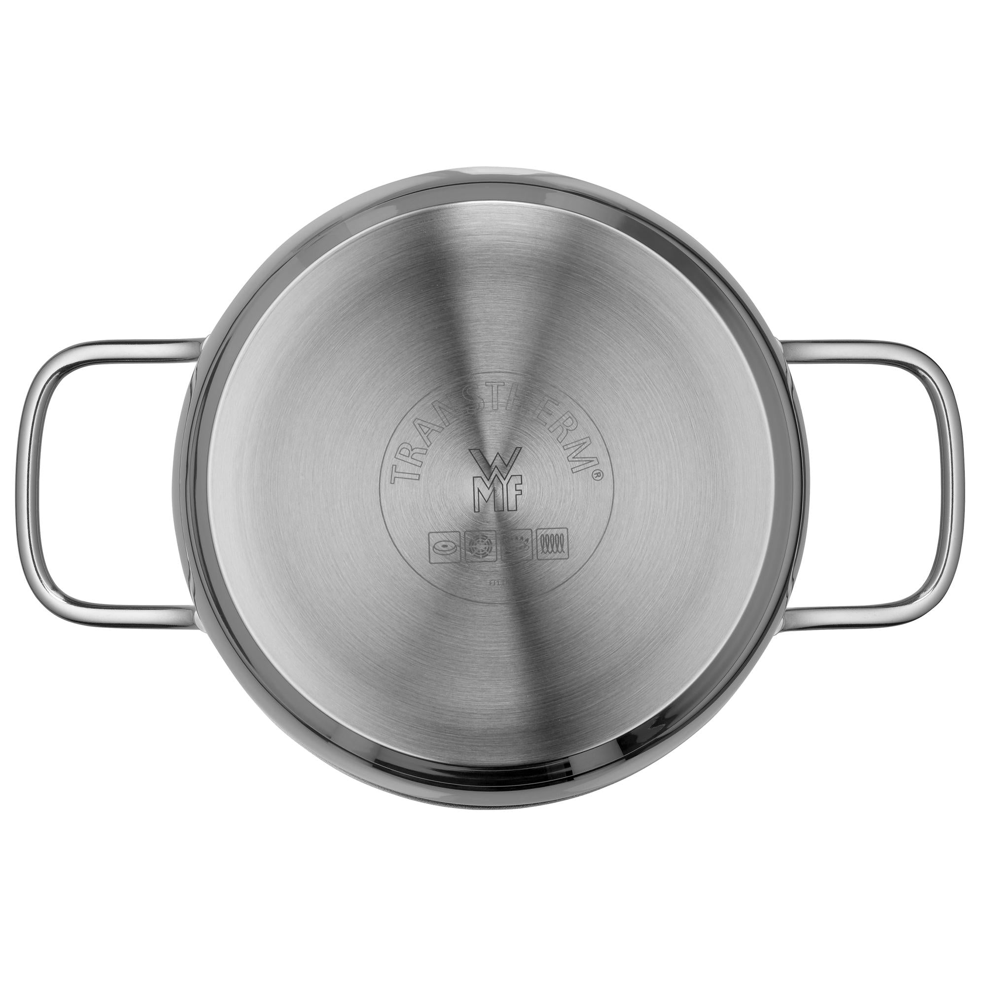 Diadem Plus High Casserole with Glass Lid - 16cm