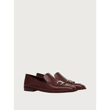 Women Gancini Moccasin [Width: 1D] - Nebbiolo