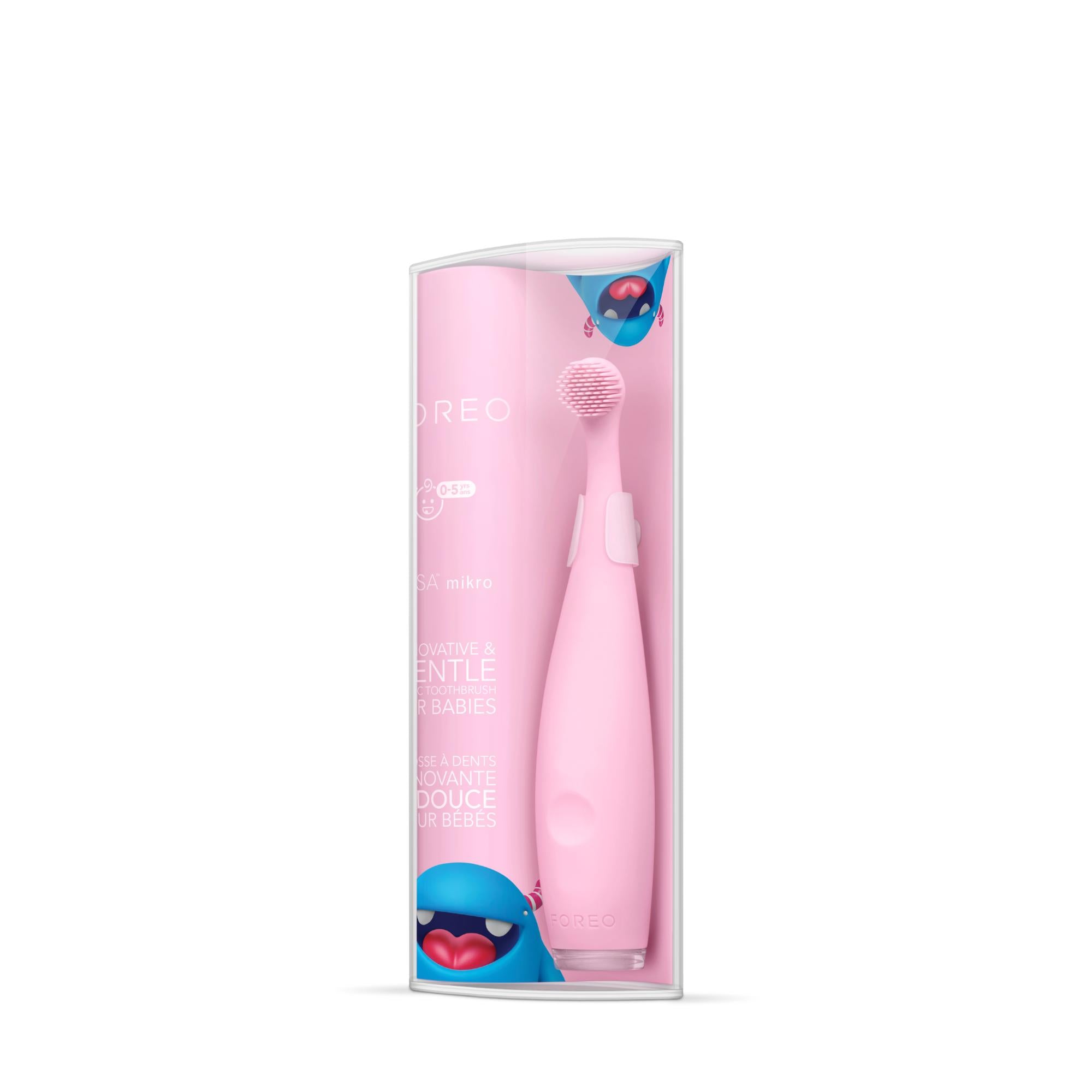 ISSA Mikro (0-4years) Toothbrush - Pearl Pink