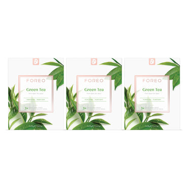 UFO Mask Farm to Face Sheet Mask Green Tea Trio Set - 3 x 3pcs