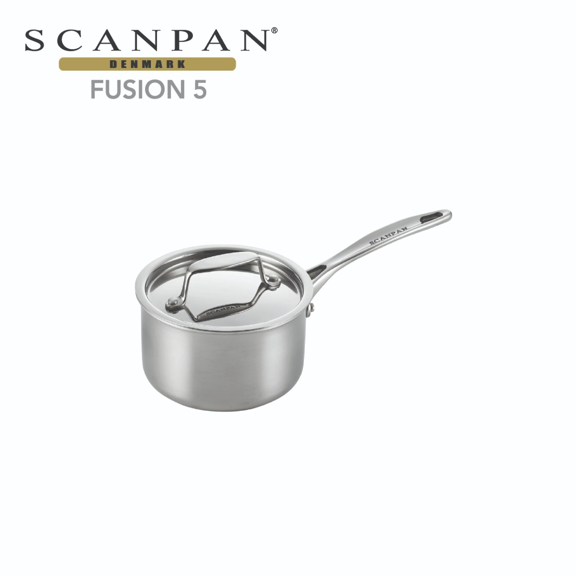 Scanpan Fusion 5 Covered Saucepan - 14cm/1.3L