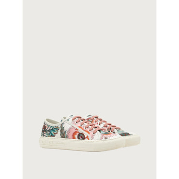 Women Poppy Print Sneakers [Width: 1C] - Multicolor