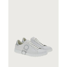 Men Gancini Sneakers [Width: M] - White/Silver