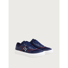 Men Sneakers with SF Ornament [Width: M] - Blue