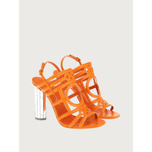 Women Mirrored Heel Strappy Sandals [Width: 1D] - Satsuma