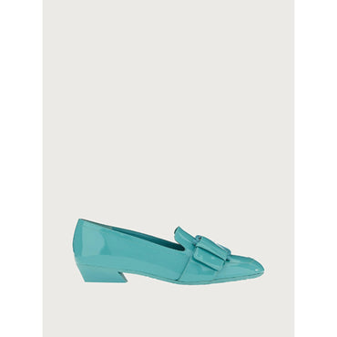 Women Gancini Moccasin [Width: 1D] - Turquoise