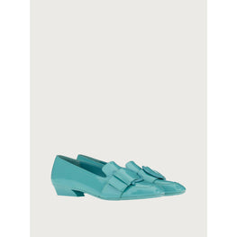 Women Gancini Moccasin [Width: 1D] - Turquoise