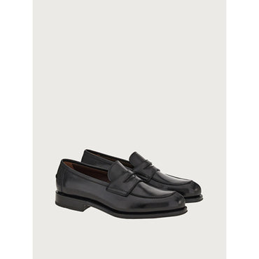 Men Penny Loafers [Width: 3E] - Black