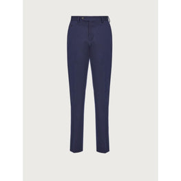 Men Chino Pants - Black/Midnight Blue