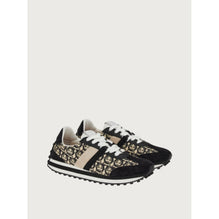 Men  Sneakers [Width: M] - Black/Beige