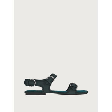 Women Nomadic Stories Sandals [Width: 1C] - Agrifolio Blue