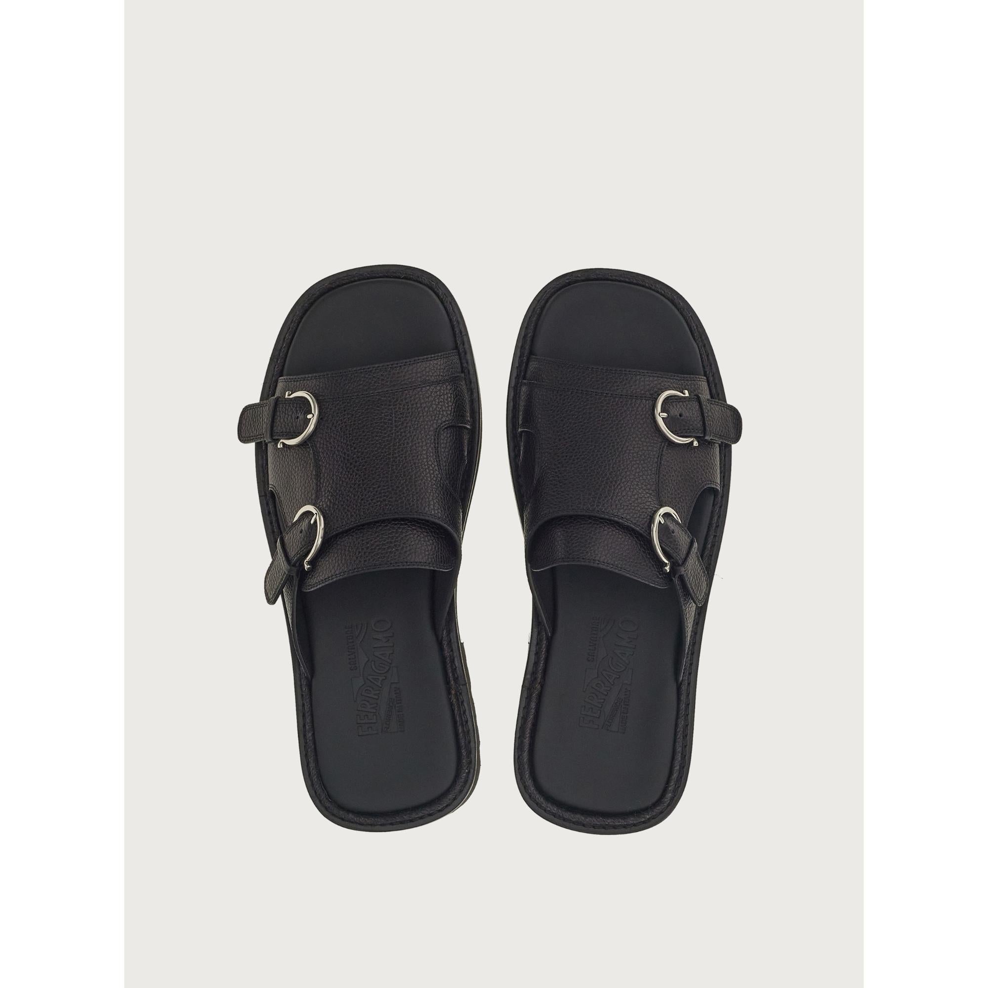 Men Sandals [Width: M] - Black