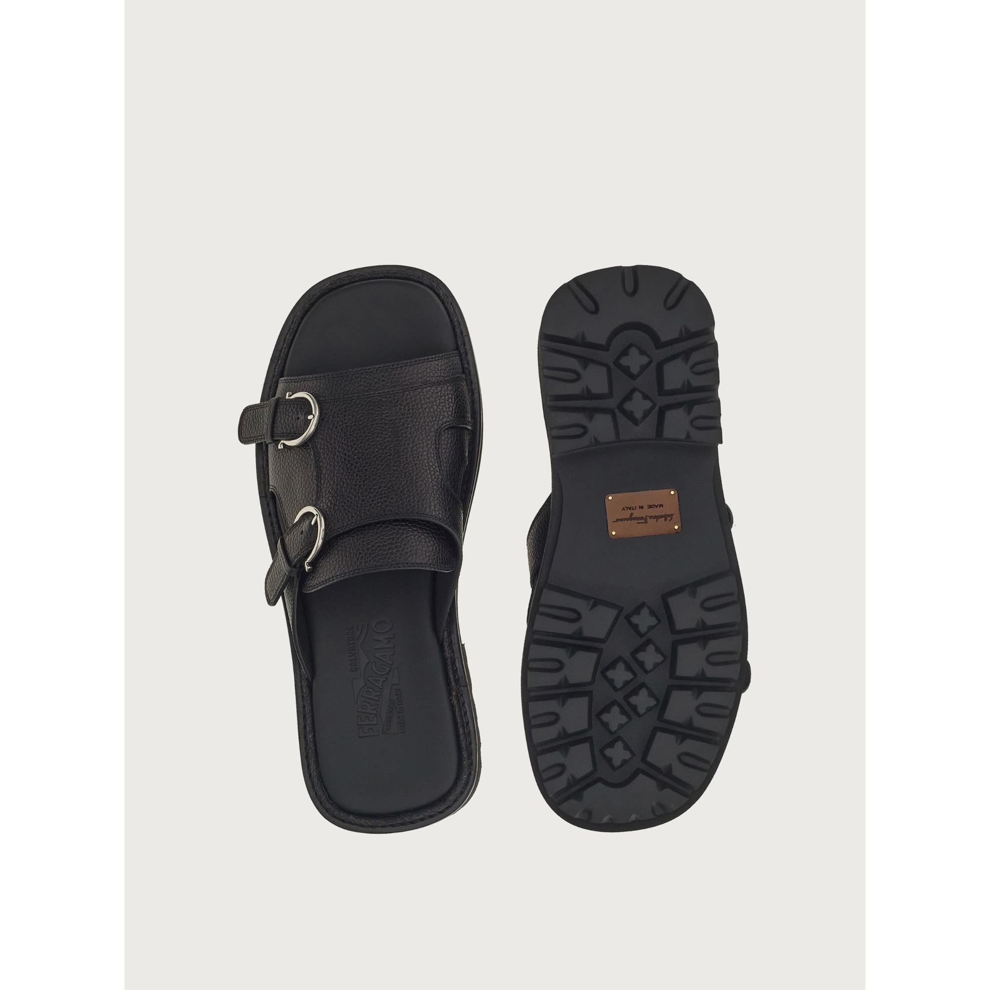 Men Sandals [Width: M] - Black