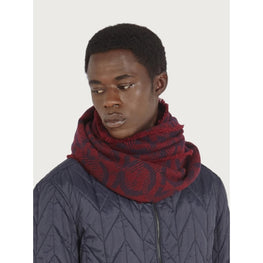 Men Gancini Scarf - Bordeaux